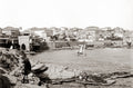 Beirut Lebanon Waterfront Harbor Cityscape Sailboat Vtg. Photo 19thC.