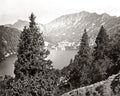 Nainital Lake Kumaon India Mountain View Landscape Scenic Vtg. Photo 19thC.