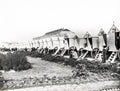 Ostend Belgium Bathing Machines Homes Refugees WW1 Coast Vtg. Photo