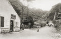 Derbyshire Speedwell Cavern Winnats Pass Castleton Shepherd Vtg. Photo 19thC.