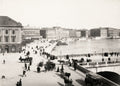 Stockholm Sweden City View National Museum Bridge Street Scene Vtg. Photo 19thC.
