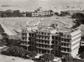 Watson's Hotel Bombay India Harbor Ships Esplanade Cityscape Vtg. Photo 19thC.
