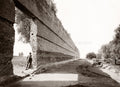 Hadrian's Villa Adriana Tivoli Rome Italy Ancient Wall Ruins Vtg. Photo 19thC.