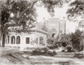 Lahore Pakistan Hazuri Bagh Baradari Mughal Architecture Vtg. Photo 19thC.