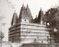 Peking Beijing China Zhenjue Temple Pagoda Buddhist Vtg. Photo 19thC.