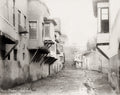 Damascus Syria Rue Droite Straight Street Urban Alleyway Vtg. Photo 19thC.
