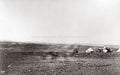 Plateau Sebastopol Crimean War Military Camp Tents Landscape Vtg. Photo 19thC.