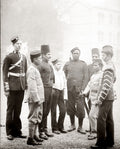 British Army Colonial Regiments Sons Empire Soldiers Vtg. Photo 19thC.