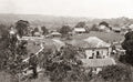 Mandeville Jamaica Village Buildings Church Hills West Indies Vtg. Photo 19thC.