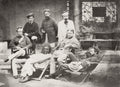 Tientsin China Fane's Horse 19th Lancers Officers Military Vtg. Photo 19thC.