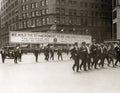 New York 5th Avenue Prohibition Protest Anti Volstead Act Vtg. Photo 20thC.