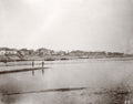 Hankow Wuhan China Yangtze River Waterfront Cityscape Boats Vtg. Photo 19thC.