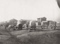 China Transport Carts Military Convoy Soldiers Horses Wagons Vtg. Photo 19thC.