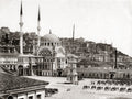 Istanbul Turkey Nusretiye Mosque Tophane Cannons Artillery Vtg. Photo 19thC.
