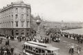 Douglas Promenade Isle Man Villiers Hotel Trams Crowds Vtg. Photo 19thC.