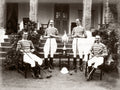 India British Army Officers Polo Team Trophy Mallets Uniforms Vtg. Photo 19thC.