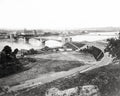Koblenz Coblenz Germany Rhine Moselle River Bridge Cityscape Vtg. Photo 19thC.