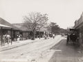 Nassau Bahamas Bay Street Market Scene Horse Carriage Shops Vtg. Photo 19thC.