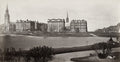 Public Gardens Boston MA Cityscape Architecture Church Steeple Vtg. Photo 19thC.