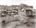 Shanghai China Pottery Works City Wall Gate Architecture Vtg. Photo 20thC.