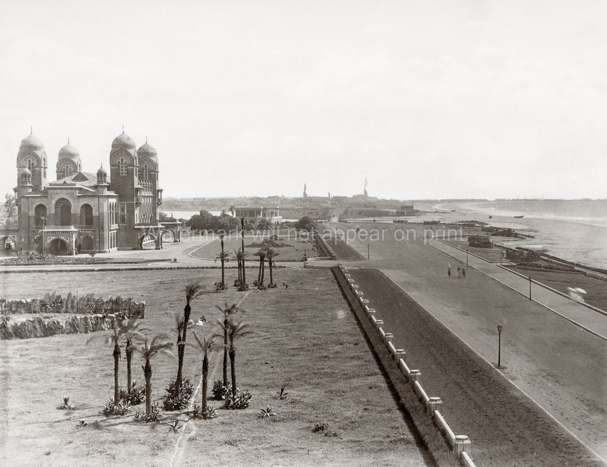 University Madras Senate House Chennai Waterfront India Vtg. Photo 19thC.