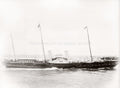 White Star Line RMS Teutonic Launch Royal Visit Ship Steamer Vtg. Photo 19thC.