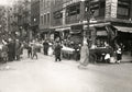Lower East Side Manhattan Cart Vendors Street Scene Billiards Vtg. Photo 20thC.