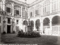 Havana Cuba Captain General's Palace Courtyard Statue Arches Vtg. Photo 19thC.