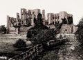 Kenilworth Castle Ruins Medieval Architecture Fortress England Vtg. Photo 19thC.