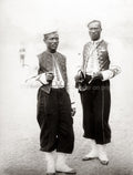 British Army Sergeant Bugler 2nd West Indian Regiment Uniforms Vtg. Photo 19thC.
