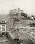 Seattle Denny Regrade 2nd Avenue Hotel Construction Vtg. Photo 20thC.