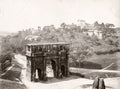 Arch Constantine Rome Italy Ancient Roman Ruins Palatine Hill Vtg. Photo 19thC.