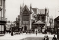 Saint's Church Leamington Spa Gothic Architecture Tram Vtg. Photo 19thC.