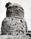 Sarnath Brick Tower Ancient Ruins Buddhist Monument India Vtg. Photo 19thC.