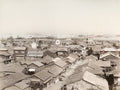 Yokohama Japan Rooftop View Harbor Ships Port Cityscape Vtg. Photo 19thC.