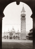Venice St Mark's Cathedral Campanile Bell Tower Piazza San Vtg. Photo 20thC.