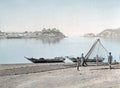 Onomichi Japan Seto Inland Sea Fishermen Boats Harbor Coast Vtg. Photo 19thC.