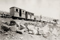 Tongoy Tamaya Chile Railway Train Railroad Workers Mining Vtg. Photo 19thC.