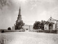 Kazan Kremlin Russia Syembik Tower Fortress Architecture Vtg. Photo 19thC.