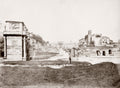 Rome Italy Roman Forum Arch Constantine Ruins Architecture Vtg. Photo 19thC.