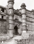 Gwalior Fort India Entrance Gateway Man Mandir Palace Vtg. Photo 19thC.