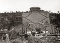 Peking China Summer Palace Destruction Ruins Temple Vtg. Photo 19thC.