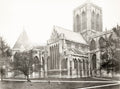 York Minster Cathedral England Gothic Architecture Church Vtg. Photo 19thC.