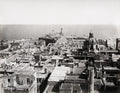 Valletta Malta Cityscape Rooftops Harbor Fortifications Vtg. Photo 19thC.