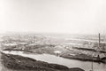 Hanyang Wuhan China Factories Industrial River Smokestacks Vtg. Photo 19thC.