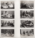 Middle East Peoples Bedouin Arab Turk Portraits Traditional Vtg. Photo 19thC.