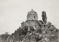 Takht-e-Suleiman Shankaracharya Hill Temple Architecture Vtg. Photo 19thC.