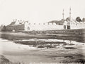 Damascus Syria Dervicherie Mosque Complex Barada River Domes Vtg. Photo 19thC.
