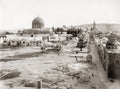 Jerusalem Dome Rock Temple Mount Islamic Architecture Vtg. Photo 19thC.