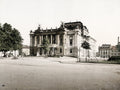 Zurich Stadtheater Switzerland Opera House Architecture Vtg. Photo 19thC.